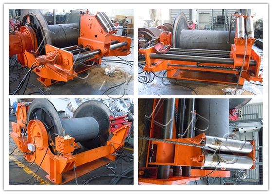 High Efficiency Hydraulic Hoist And Winch Single / Multi - Drum Type