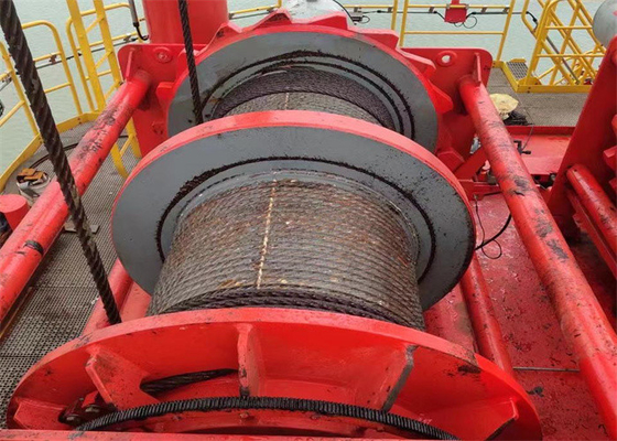 TCW-100 Carbon Steel Lebus Winch Drum With LBS Grooves