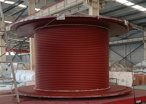 Carbon Steel Lebus Grooved Drum For Cranes Heavy Lifting Equipment