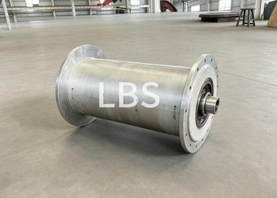 Aluminum Alloy  Lebus Groove Split Drum Sleeve High Precision Left-Hand 35°