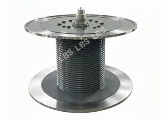 Epoxy Primer Drum RAL7031 Topcoat Lebus Groove For Winch