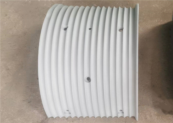 LBS Grooved Sleeves Weld Or Bolted On Smooth Drum For Crane Drum Rope Winding
