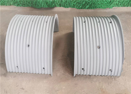 LBS Grooved Sleeves Weld Or Bolted On Smooth Drum For Crane Drum Rope Winding