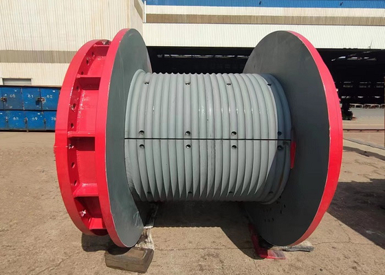 Manual Control Hydraulic Lifting Winch For Oil And Gas Industry