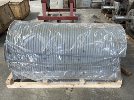 Custom Carbon Steel Lebus System Half Split Winch Drum Sleeves For Lifting Equipment