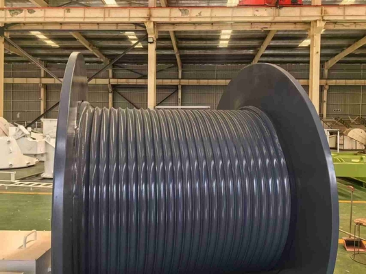 Cold-resistant Steel Q355D Material Cable Winding Drum Main Components Of Tower Crane