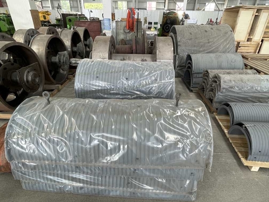 Custom Carbon Steel Lebus System Half Split Winch Drum Sleeves For Lifting Equipment