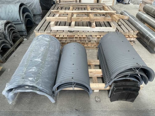Custom Carbon Steel Lebus System Half Split Winch Drum Sleeves For Lifting Equipment