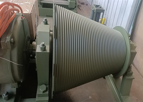 Carbon Steel Customizable Mechanical Parts Lebus Winch Drum Tower Crane Drum