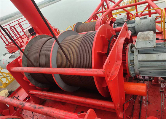 TCW-100 Carbon Steel Lebus Winch Drum With LBS Grooves