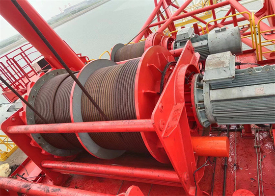 TCW-100 Carbon Steel Lebus Winch Drum With LBS Grooves