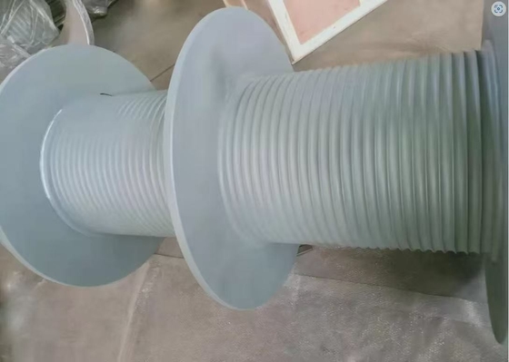 Grooved Drum For Tower Crane Hoist Winches or For Crane Lifting