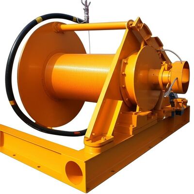 Large Capacity Marine Mooring Winch  Heavy Duty Marine Equipment