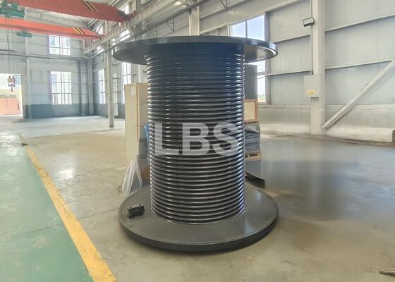 Single Drum Lifting Drum Q355C Steel For Crane Hoisting Mechanism