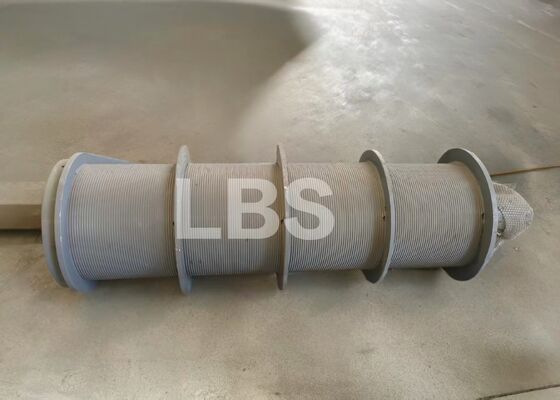 Multi-section Drum Steel Integrated Through Shaft For Heavy-duty Lifting Winch Equipment