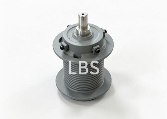Small Size Lebus Groove Drum Q235B Carbon Steel For Crane