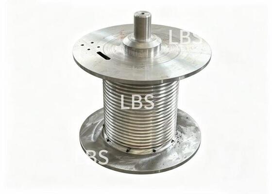 LBS Double-Folded Groove Winch Drum Left-Hand 60° For 8.3mm Steel Wire Rope