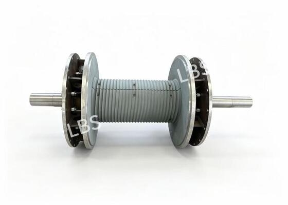 Heavy Duty Q355D LBS Grooved Drum Customized for Crane Wire Rope
