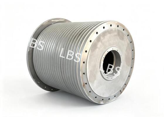 Multi-layer Wire Rope Lebus Grooved Hoist Drum Q345B