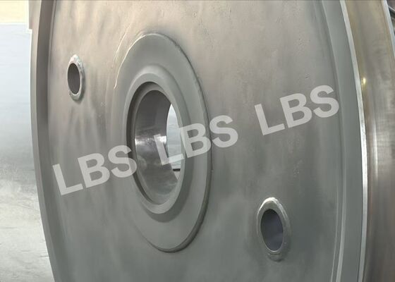 With Mounting Holes Sheave Q355B Steel Flat Face For Lifting