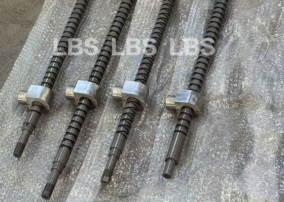 With Nut Reciprocating Lead Screw 40Cr Steel Long Shaft Body For Transmission