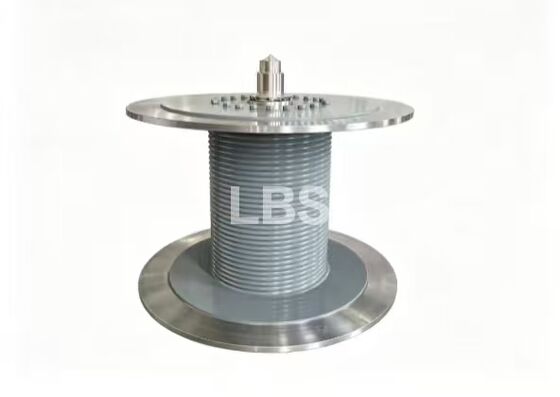 With Shaft Head Lifting Drum Q355D Steel Right-hand 60° For Lifting