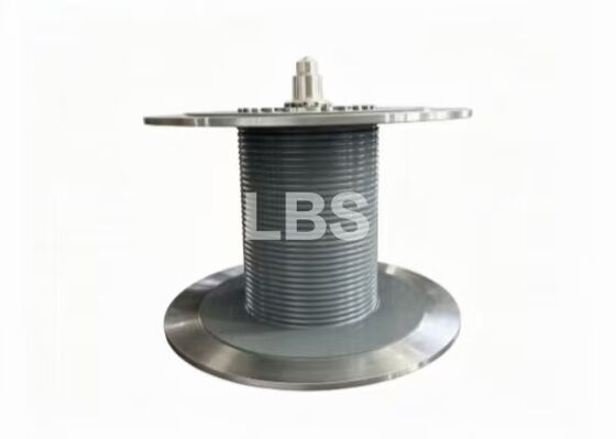 With Shaft Head Lifting Drum Q355D Steel Right-hand 60° For Lifting