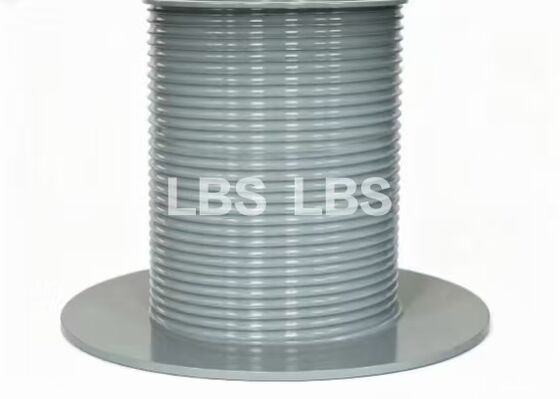 With Shaft Head Lifting Drum Q355D Steel Right-hand 60° For Lifting