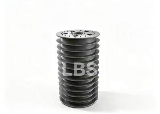 12-section Drum Q355B Steel Double-fold Rope Grooves Right-hand 30° For Lifting