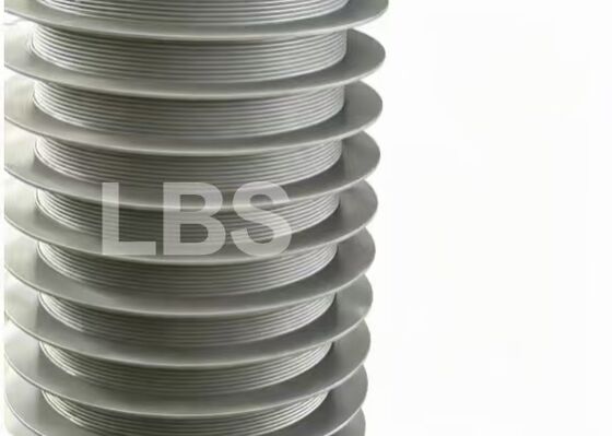 12-section Drum Q355B Steel Double-fold Rope Grooves Right-hand 30° For Lifting