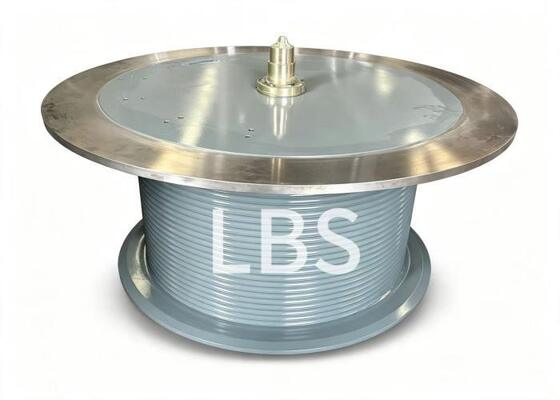 RIGHT-HAND 40° Carbon Steel Lebus Grooved Drum For Heavy Duty Lifting