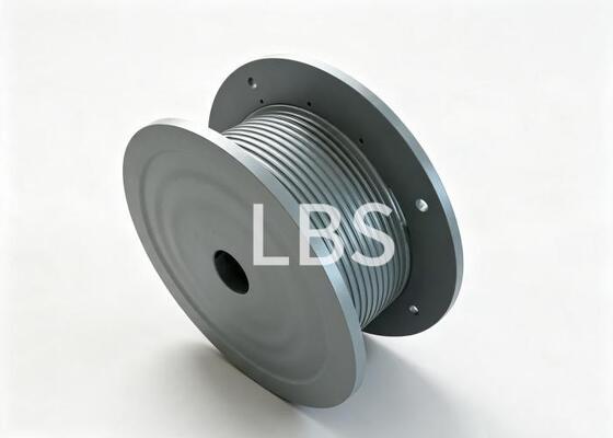 Double-Folded Groove Wire Rope Drum for Neat 6-Layer Multi-Layer Winding