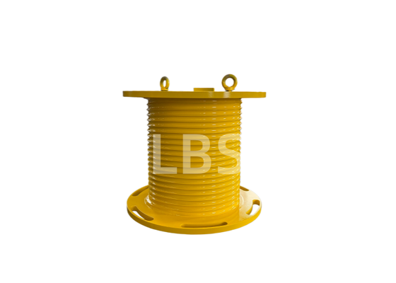 Heavy‑Duty Welded Double‑Folded Lebus Groove Drum, Wire Rope Drum for Marine Winch