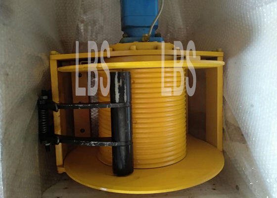 2T Hydraulic Crane Winch With 120m Wire Rope Capacity And Groove