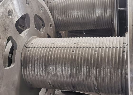 Разделенные отделяемые рукави Lebus сваренные или скрепленные болтами к барабанчику ворота