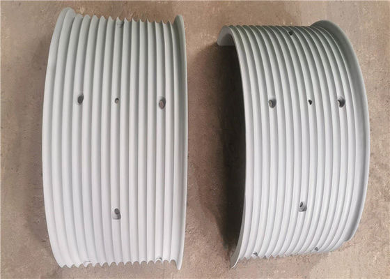 На заказ Углеродистая сталь Лебус Рукав Половина Раздел для крана Винч барабан Намотка проволока Шнур