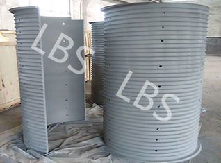 разделенные желобчатый барабан лебус, углерод или требование к кусомер